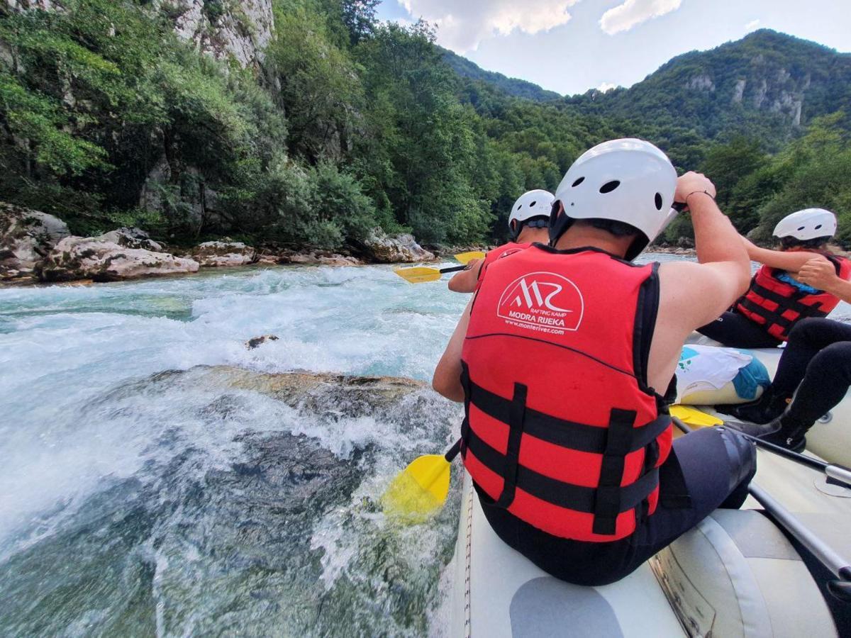 Rafting Camp Modra Rijeka Hotel Scepan-Polje Eksteriør billede