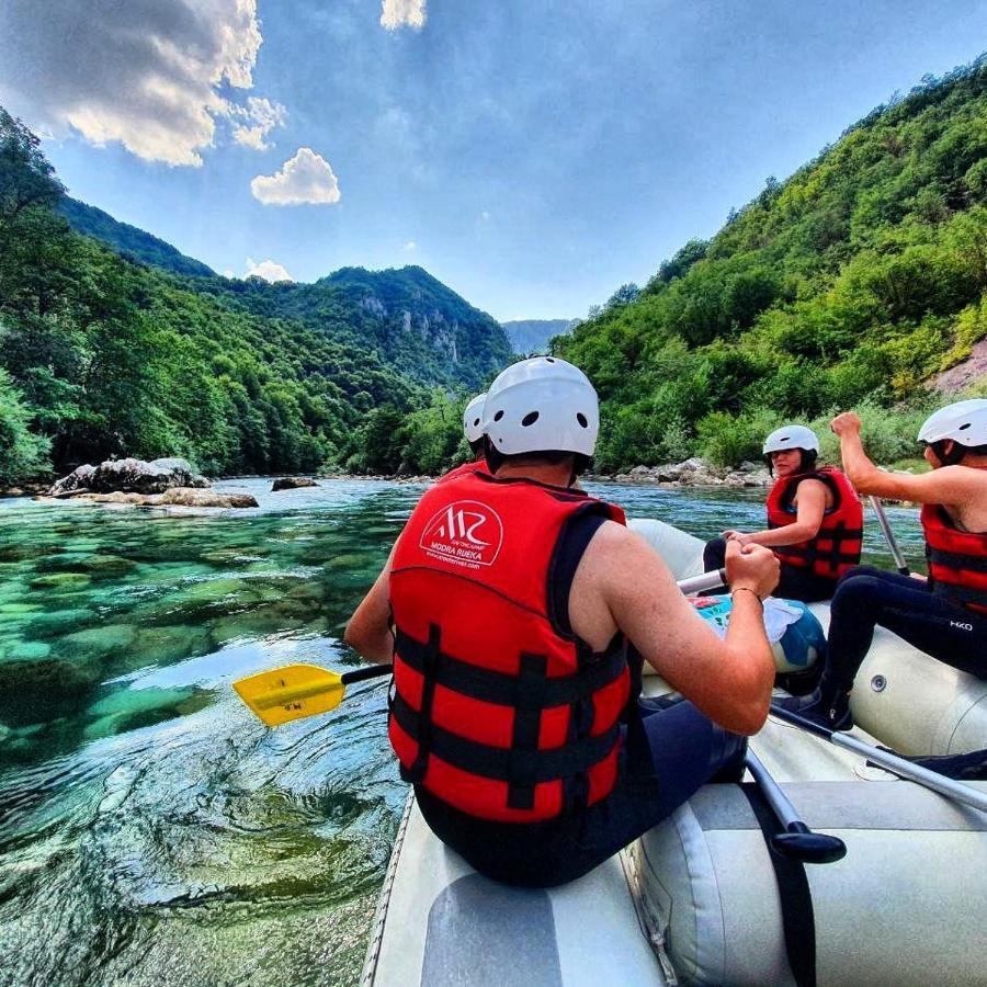Rafting Camp Modra Rijeka Hotel Scepan-Polje Eksteriør billede