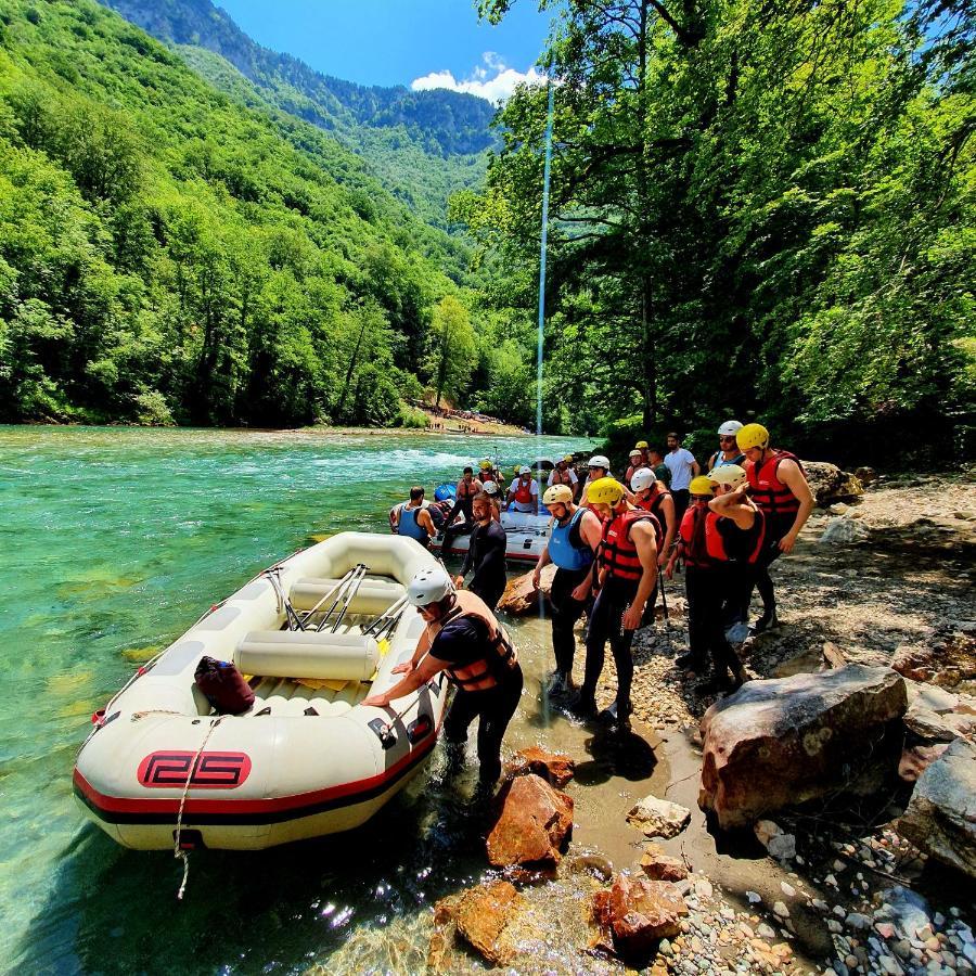 Rafting Camp Modra Rijeka Hotel Scepan-Polje Eksteriør billede